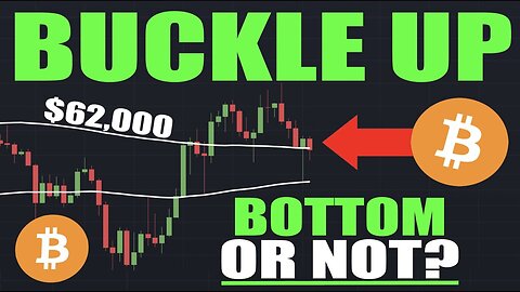 Bitcoin: NO ONE Is Talking About This! - Has BTC Bottomed At 62k? (CRUCIAL LEVEL)| Trading Now