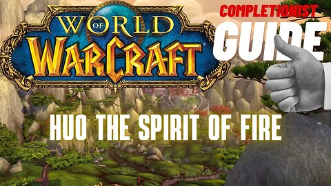 Huo the Spirit of Fire World of Warcraft Mists of Pandaria