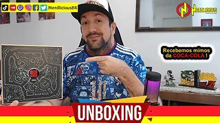 🎁 UNBOXING! Recebi mimos da COCA-COLA! Já conhece a COCA-COLA ULTIMATE especial LEAGUE OF LEGENDS?