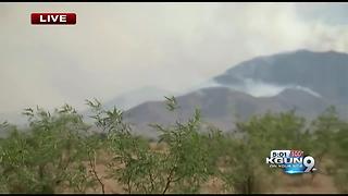 Lizard Fire causes evacuations in Dragoon, residents asked to evacuate