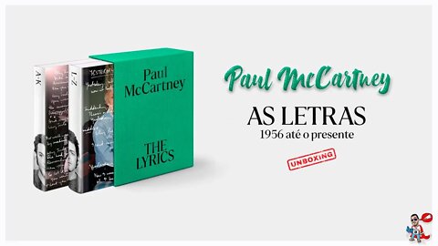 Unboxing do livro As Letras (The Lyrics) | Paul McCartney - Pitadas do Sal @Editora Belas Letras