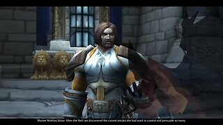 World of Warcraft Vanessa Vanclef Returns Lionguard Ensemble Lions Heritage Story Cutscene Quest 4k