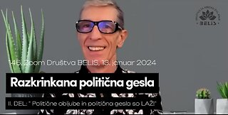 II. DEL: Razkrinkana politična gesla - Mihael Bellis