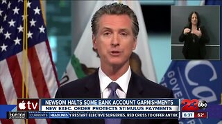 Gov. Newsom signs executive order prohibiting garnishments of stimulus payments