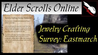 Jewelry Crafting Survey: Eastmarch [Elder Scrolls Online] ESO