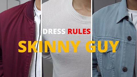 7 Dressing Tips If You're a Skinny Guy (Look MORE MUSCULAR!)