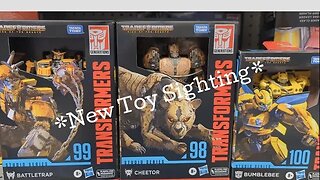 Rise of the Beasts Studio Series Battletrap, Cheetor, & Bumblebee - Rodimusbill New Toy Sighting