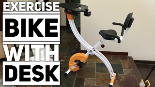 Foldable Upright Exercise Work Solution Desk Bike by Loctek Review