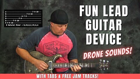 Lead Guitar Device Add Fun Drone Haunting sounds to ur Solos