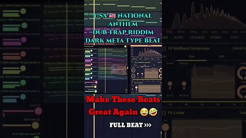 National Anthem 🇺🇲 dub trap riddim Dark Meta Type Beat