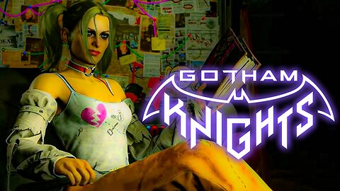 Gotham Knights - Harley Quinn Helping Batman - Harley Quinn Meets Batgirl