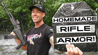CHEAP Homemade Body Armor That Stops RIFLES, How's It Done??