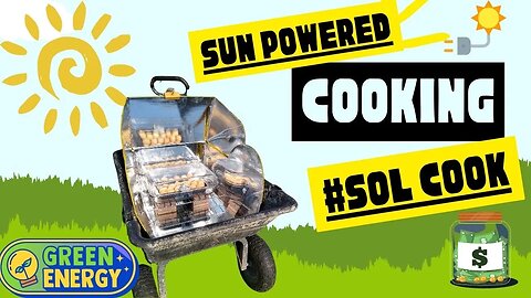 Sun Powered Solar Cooking Hard Boiled Eggs Using The SOL COOK #homesteading #carnivore #solcook