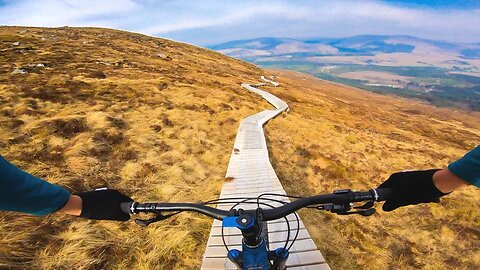 MOUNTAIN BIKING THE TOP CHIEF & WORLD CUP DOWNHILL | FORT WILLIAM, SCOTLAND