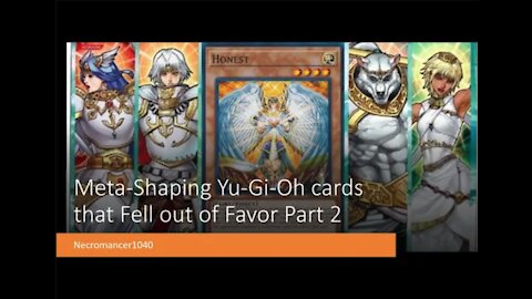 Meta Shaping Yu Gi Oh cards that Fell out of Favor part 2