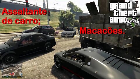 GTA 5 - Assaltante de carro - Macacões