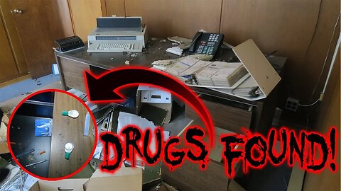 HUGE ABANDONED CAR GARAGE! REAL DRUGS FOUND!! FT CARLO PAOLOZZA