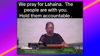 🚨🚨🚨MORE LAHAINA, MAUI, HAWAII VICTIMS SPEAK OUT.