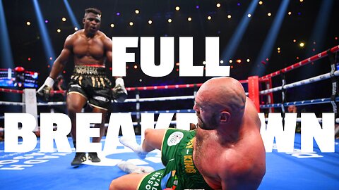 The BIGGEST ROBBERY In BOXING? - FURY vs NGANNOU Full Breakdown