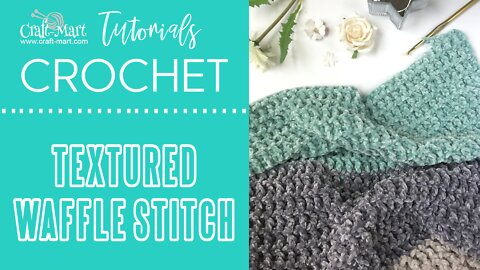 How to Crochet a Blanket using Bernat Velvet Yarn
