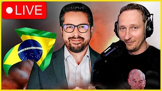 Banned Brazilian Journalist Sounds Off On Tyranny Coming To The US!