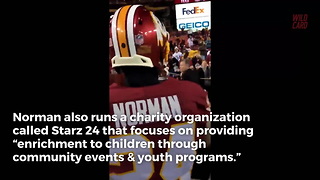 Josh Norman Takes Out Full-Page Ad Asking Local Churches For Help This Holiday...