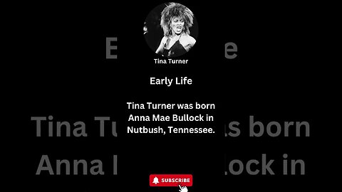 Tina Turner's Early Life: A Journey from Nutbush to Stardom #shorts #tinaturner #rocknroll