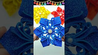 Handmade Holiday Crafts🌲DIY Snowflakes for Christmas Decor🌲Christmas Ornaments Making #diy #crafts