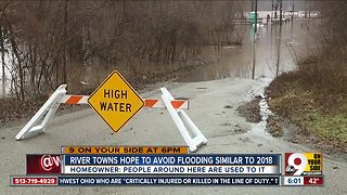 River towns hope to avoid flooding like in 2018