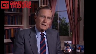 Watch as True War Hero George H.W. Bush Shares What His WWII Combat Was Like