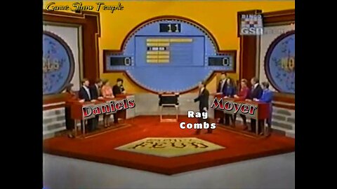 Ray Combs | Family Feud | Daniels vs Moyer | Game Shows