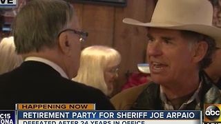 Retirement party held for Sheriff Joe Arpaio