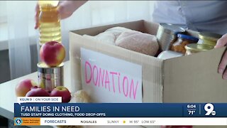 TUSD staff continue helping families in need through clothing bank, food pantry