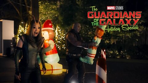 Drax & Mantis Steals Christmas decoration Scene | THE GUARDIANS OF THE GALAXY HOLIDAY (2022) CLIP