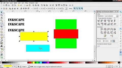Align and Distribute PART 2 - Inkscape Beginners' Guide ep22