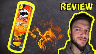 Pringles Scorchin Cheddar Potato Chips Review