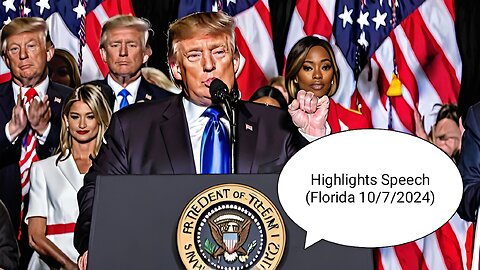President Donald Trump Speech ❤️🔥 (Highlights) 2024 (10/07/2024) Florida