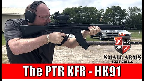 The PTR KFR, HK91 that shoots 7.62x39mm!