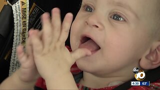 San Diego baby born with no kidneys celebrates first Christmas outside of NICU