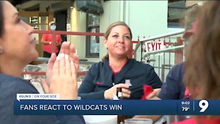 Fans celebrate Women's Basketball while supporting local