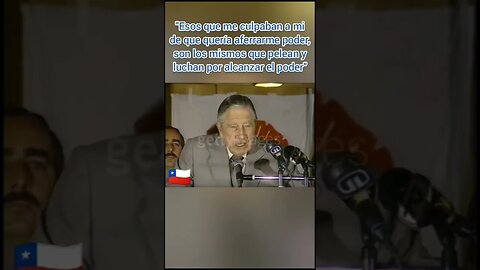 PINOCHET SOLDADO DE SU PATRIA AMADA. LA LIBERÓ RECONSTRUYÓ PARA 50 AÑOS DESPUÉS VUELVA EL COMUNISMO