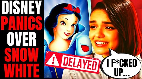 Disney Ready To PANIC After Woke Snow White Rachel Zegler BACKLASH | They Could DELAY This DISASTER