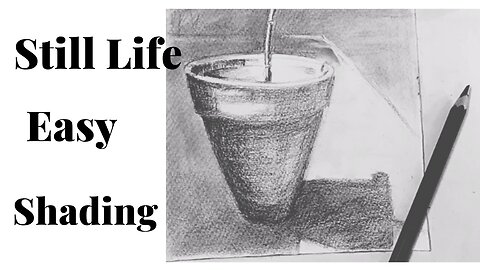 "Master Still Life Pencil Shading! Easy Step-by-Step Tutorial for Beginners | S Kamal Art and craft