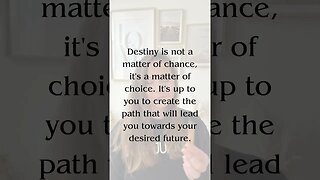 The Shocking Truth About Destiny: Are You Really in Control of Your Life? #shorts