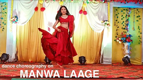 MANWA LAAGE CHOREOGRAPHY DANCE AT SANGEET FUNCTION RINISHA TIWARI