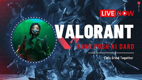 Valorant Live | RankPush Toh Myth Hai | Givewaway on 500 Subs ( 2 Valorant battlepass)