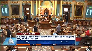 Michigan House & Senate vote to extend state's emergency declaration by 23 days