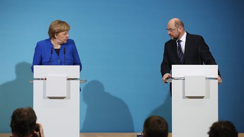 Germany's 2 Rival Political Parties Agree To Coalition Talks