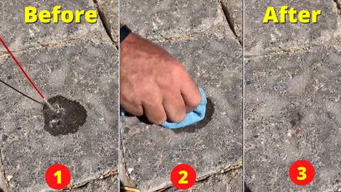 Remove oil from Driveway | Oil Stains From Concrete