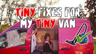 Solo Female VanLife | Maintenance For A TINY VAN! (Special Announcement!)